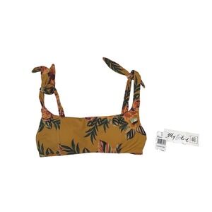 RipCurl Sun Chaser Collection Floral Bikini‎ Top NWT size Small